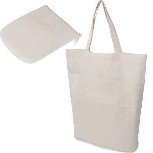 Bolsa de compra plegable en algodón - Certificado OEKO-TEX Standard 100