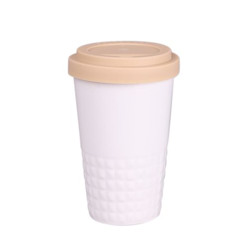 Beker Freedom Excellence Classic 280ml wit/desert sand Beker Freedom Excellence Classic 280ml wit/desert sand