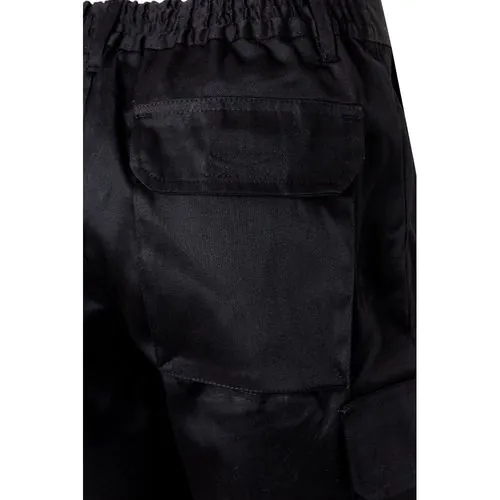 VL CHIONE. Bermuda sergé, multipoches (200g/m²), en coton (35%) et polyester (65%)