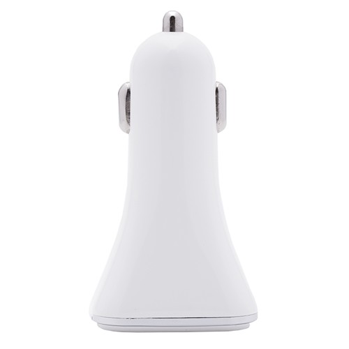 DOUBLE USB CAR PLASTIC CHARGER