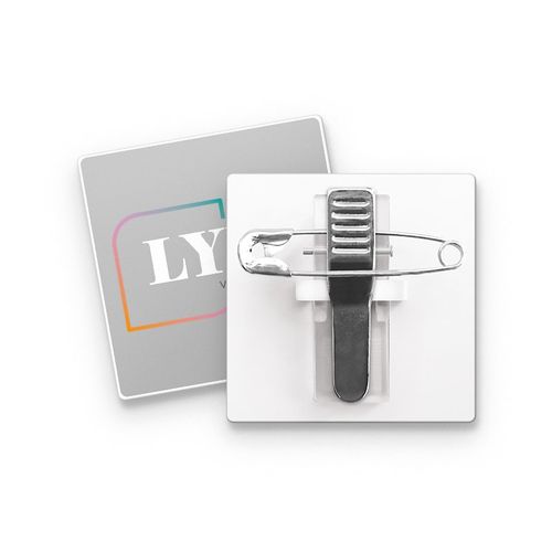 BADGE WITH PIN/CLIP