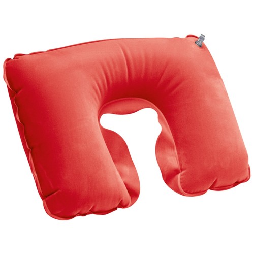 Inflatable soft travel pillow