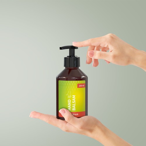 Hand Balm Ginger, 250 ml, Body Label (R-PET) Hand Balm Ginger, 250 ml, Body Label (R-PET)