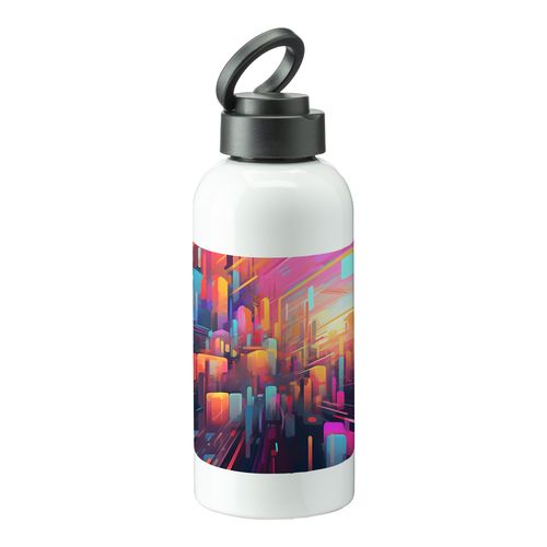 Bottiglia termica in acciaio inossidabile da 500 ml. Adatta per stampa in sublimazione Bottiglia termica in acciaio inossidabile da 500 ml. Adatta per stampa in sublimazione