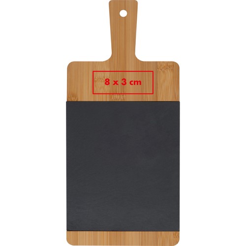 Deska bambusowa z łupkiem Deska bambusowa z łupkiem