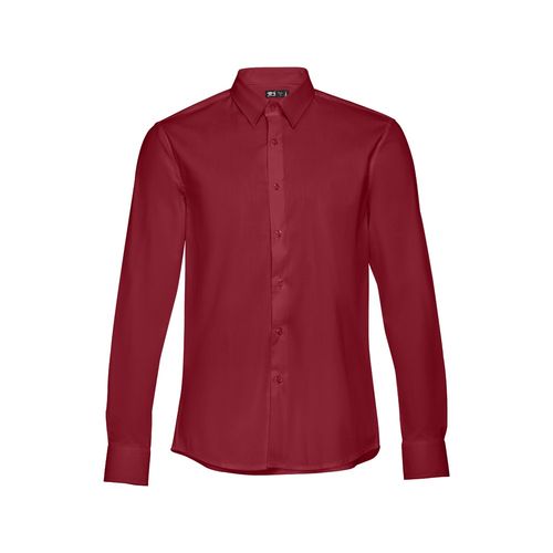 THC PARIS. Camicia da uomo in popeline a maniche lunghe THC PARIS. Camicia da uomo in popeline a maniche lunghe