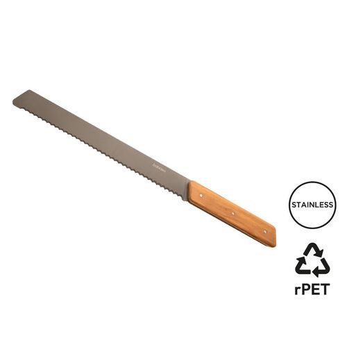 Bread knife 'Stavanger', olive tree wood