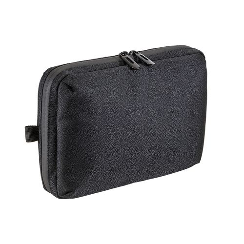 Tech organiser in recycled 600D jacquard polyester (R-PET inner lining)