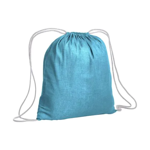 Backpack made of 120 g/m2 cotton, with choke closure. It is OEKO-TEX® certified. Backpack made of 120 g/m2 cotton, with choke closure. It is OEKO-TEX® certified.