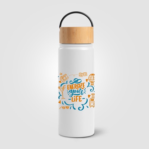 Reborn - 530 ml Edelstahlflasche - Doppelwandig Reborn - 530 ml Edelstahlflasche - Doppelwandig