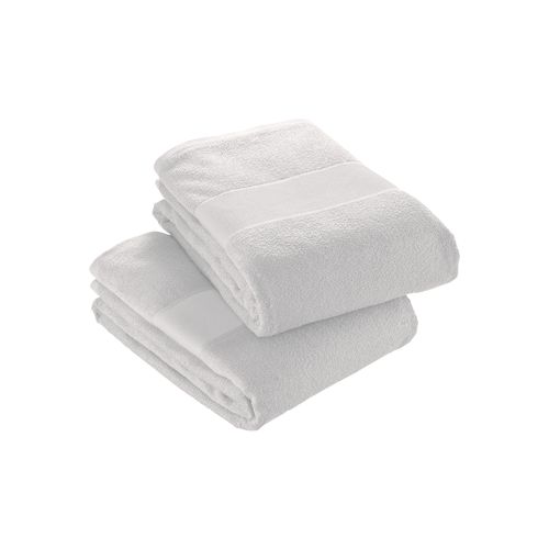 100% cotton (300 g/m2) terry towel with polyester band 30 X 50 cm