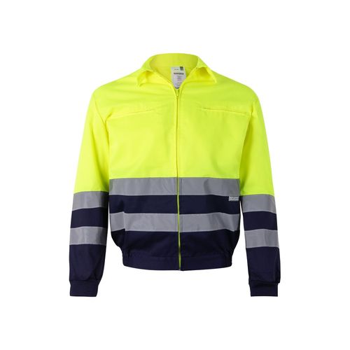 VL NEPTUNE LARGE. Two-tone twill jacket (210g/m²) in polyester (80%) and cotton (20%)