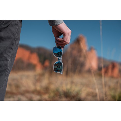 Gleam RCS recycled PC mirror lens sunglasses