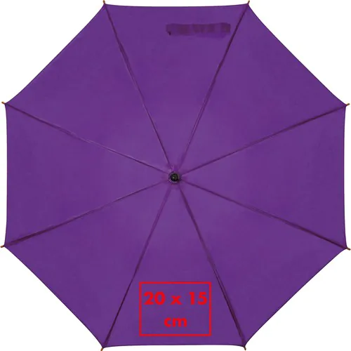 Wooden automatic umbrella Nancy