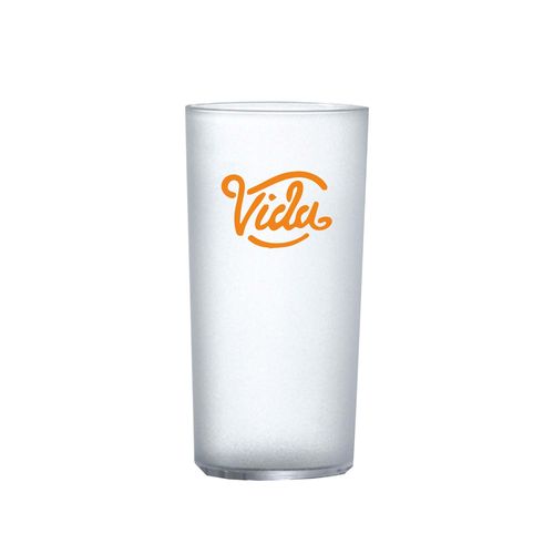 Gobelet réutilisable en verre givré (284ml/10oz) Gobelet réutilisable en verre givré (284ml/10oz)