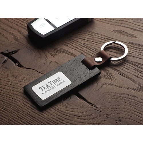 Wooden keyring