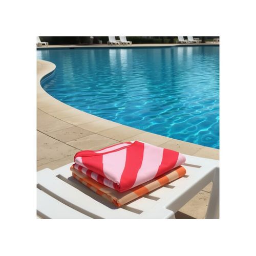 Serviette de plage R-PET à séchage rapide 100 × 180 cm, sublimation