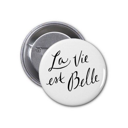 Badge EPINGLE rond Brillant 45 mm Badge EPINGLE rond Brillant 45 mm