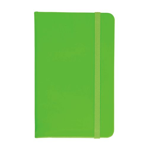 Cahier avec fermeture élastique couleur fluo Cahier avec fermeture élastique couleur fluo