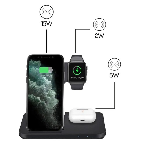 support à induction pliable 3-en-1