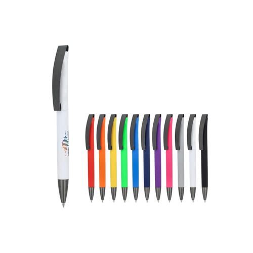 Ballpen Vegas softtouch metal clip
