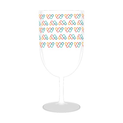 ‘Events’ white wine glass personalised 18 cl - Digital printing ‘Events’ white wine glass personalised 18 cl - Digital printing
