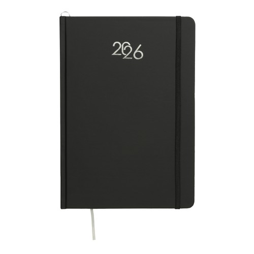 Agenda hebdomadaire 2026, couverture rigide en carton laminé
