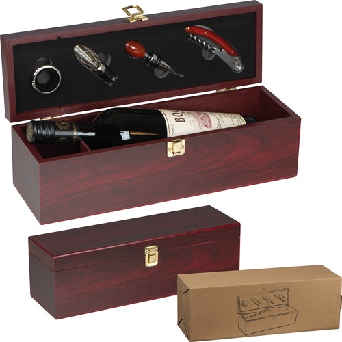 Coffret pour 1 bouteille de vin