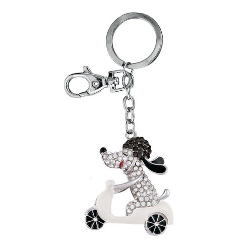 PORTACHIAVI "CANE SPRINT" BIANCO NO BOX PORTACHIAVI "CANE SPRINT" BIANCO NO BOX