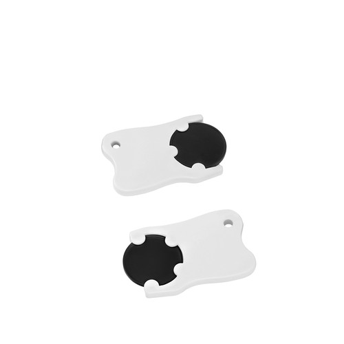 Chip holder with 1€ chip "tooth" Chip holder with 1€ chip "tooth"