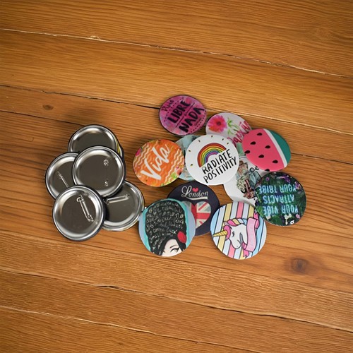 59MM CUSTOMIZABLE POLYESTER BADGE