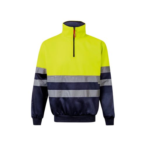 VL THOR LARGE. Sweatshirt bicolore (300g/m²) en polyester éponge (100%)