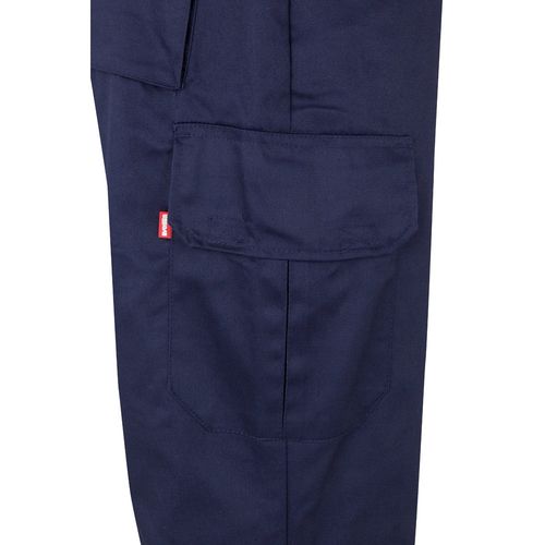 VL POSEIDON. Two-tone multi-pocket twill trousers (210g/m²), in cotton (20%) and polyester (80%)