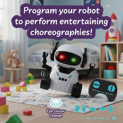 ROMI INTELLIGENT ROBOT. Educational toy for children ROMI INTELLIGENT ROBOT. Educational toy for children