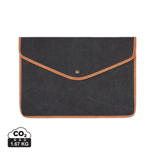 VINGA Bosler GRS recycled canvas 14" laptop sleeve VINGA Bosler GRS recycled canvas 14" laptop sleeve