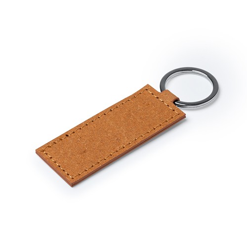 Recycled leather keychain available in two sizes, Kalana Recycled leather keychain available in two sizes, Kalana
