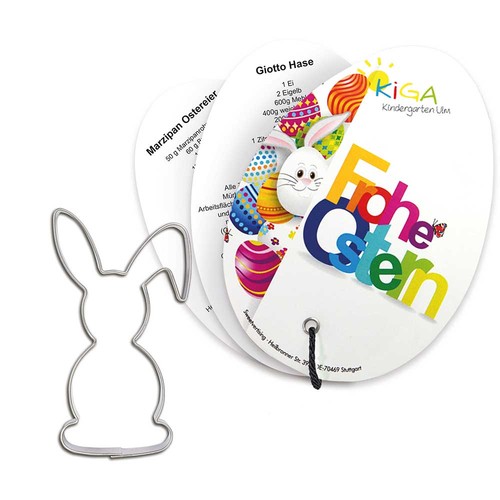 Baking-shapes with recipe book Easter egg - bunny 3 Baking-shapes with recipe book Easter egg - bunny 3