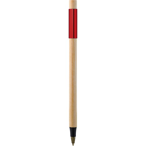 BAMBOO AND ALUMINUM BALLPOINT PEN BAMBOO AND ALUMINUM BALLPOINT PEN