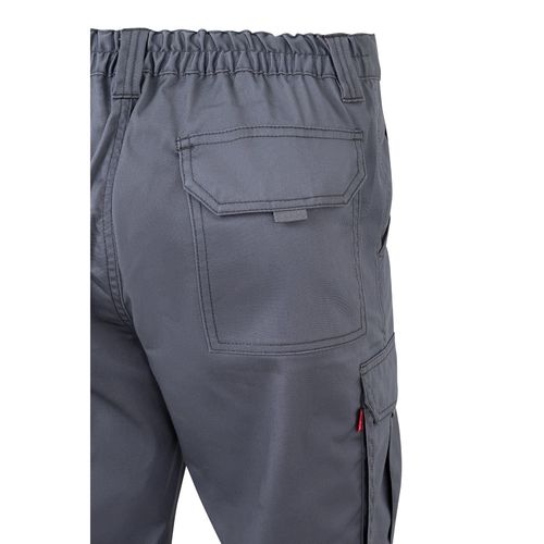 VL DIONYSUS. Pantalon stretch multipoches (240g/m²), en coton (46%), EME (38%) et polyester (16%)