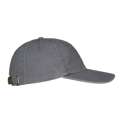 260 g/m2 stone washed cotton baseball cap, 6 panels
