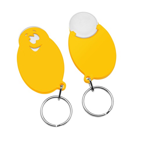 Chip holder with 1€ chip "face"