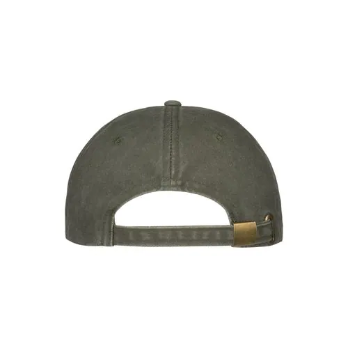 260 g/m2 stone washed cotton baseball cap, 6 panels