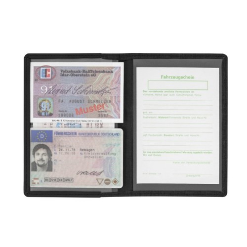 Blackmaxx® ID card holder "MetropolitanPlus" black