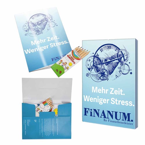 Colouring book / set A6 - Logistics - Colouring set with individual front and back sides Colouring book / set A6 - Logistics - Colouring set with individual front and back sides