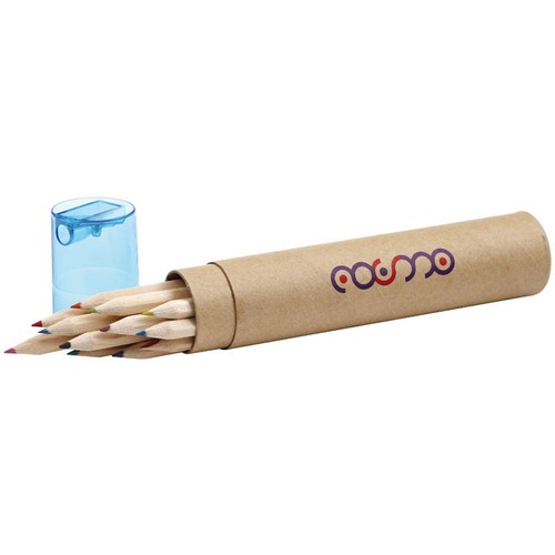 12 crayons de couleurs avec taille-crayon 12 crayons de couleurs avec taille-crayon