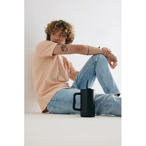Mug Cube 800ml en acier recyclé certifiée RCS