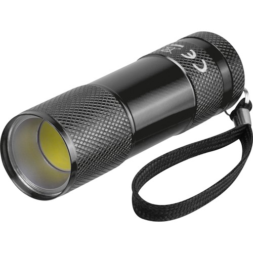 Aluminium zaklamp 9 LED Aluminium zaklamp 9 LED