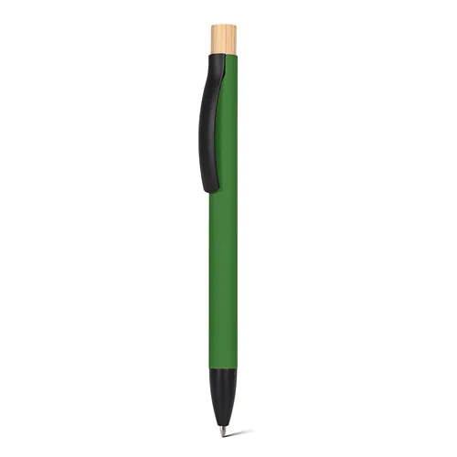 PENNA A SFERA IN ALLUMINIO, BAMBÙ E PLASTICA