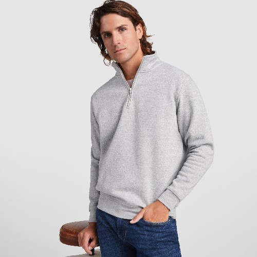 Sudadera con media cremallera ANETO