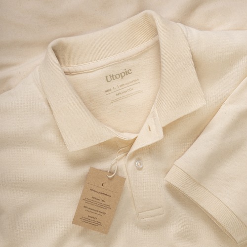 100% recycled fabric polo 100% recycled fabric polo